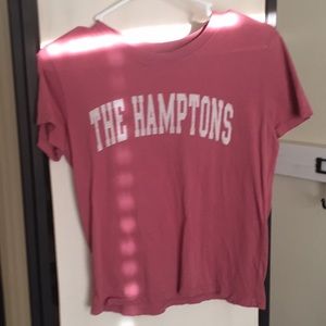 Dusty pink tank top pacsun